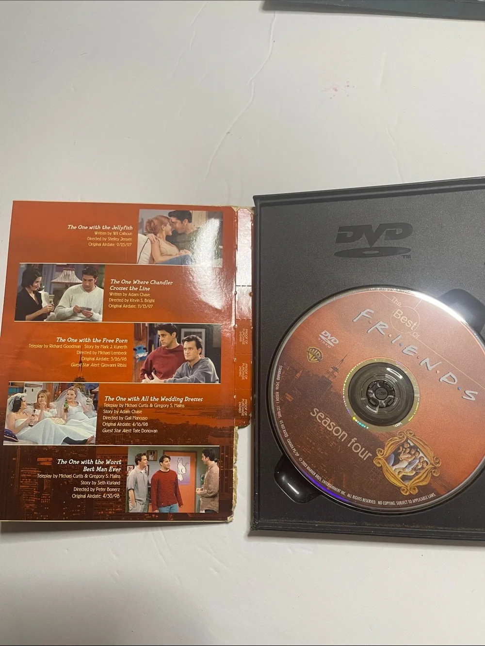 Friends The Best Of DVD Set - Teal & Orange Covers